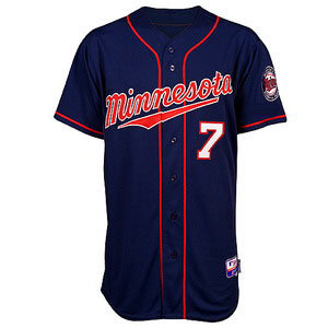 Minnesota-Twins-7-Mauer-Blue-Jerseys