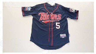 2010 MLB Baseball Jersey Minnesota Twins 5 Michael Cuddyer Dark Blue Jerseys