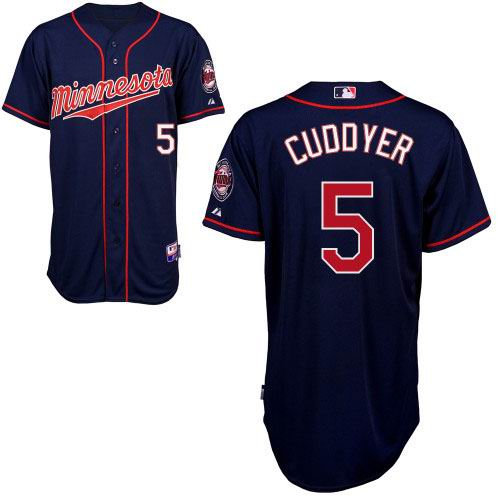 2011 Minnesota Twins 5 Michael Cuddyer Alternate Road Jersey blue