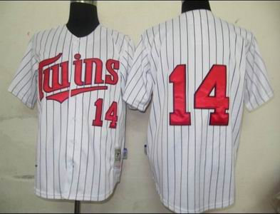 Minnesota Twins 14 Hrbek jerseys White MN