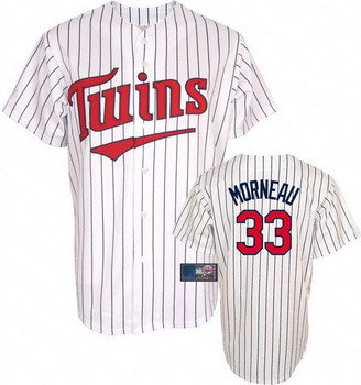 Youth Minnesota Twins 33 Justin Morneau Pinstripe Jersey