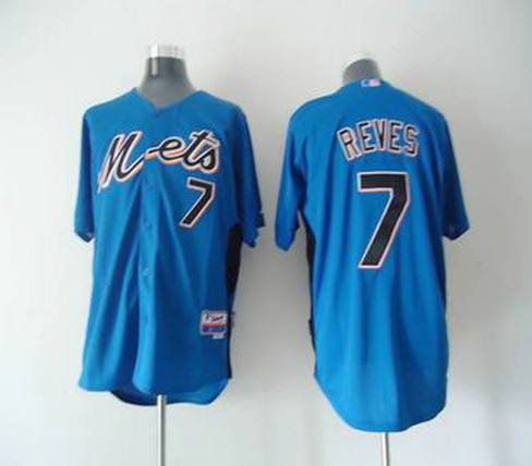 New York Mets Authentic Personalized 2011 7 REVES Cool Base BP blue Jersey New York Mets Authentic Personalized 2011 7 REVES Cool Base BP blue Jersey