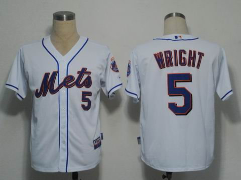 new york mets 5 wright white(cool base)