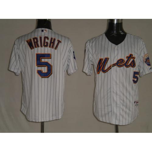 Jerseys New York Mets 5 David Wright Pinstripe Jerseys New York Mets 5 David Wright Pinstripe