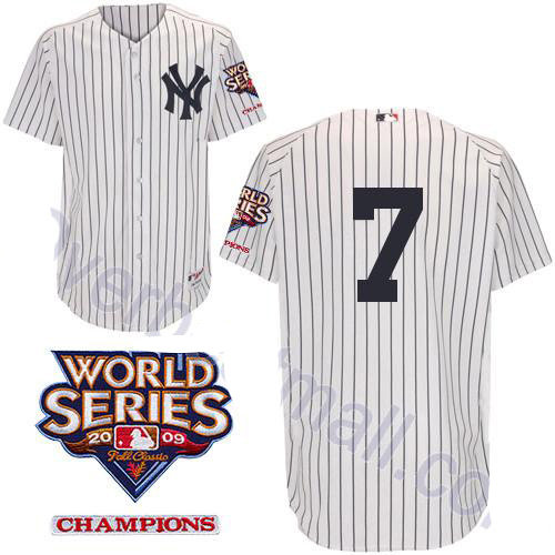 New York Yankees 7 Mickey Mantle White Youth Jersey