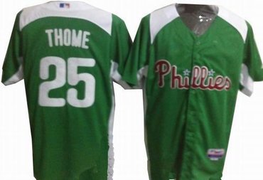 Philadelphia-Phillies-25-thome-GREEN-Personalized-2011-St--Patrick-27s-Day-Cool-Base-Jersey-3935-43148