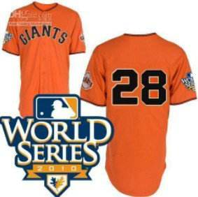 San Francisco Giants 28 Posey 2010 World Series Orange Jersey San Francisco Giants 28 Posey 2010 World Series Orange Jersey