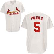 St. Louis Cardinals Albert Pujols 5 Home Jer white