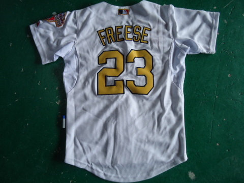 youth MLB St.Louis Cardinals 23 FREESE white