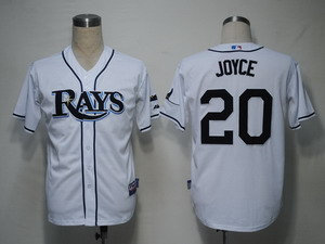 MLB Jerseys Tampa Bay Rays 20 Joyce White Cool Base MLB Jerseys Tampa Bay Rays 20 Joyce White Cool Base