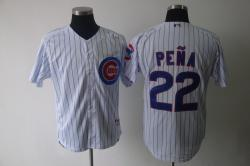 Tampa Bay Rays #22 PENA White Jerseys