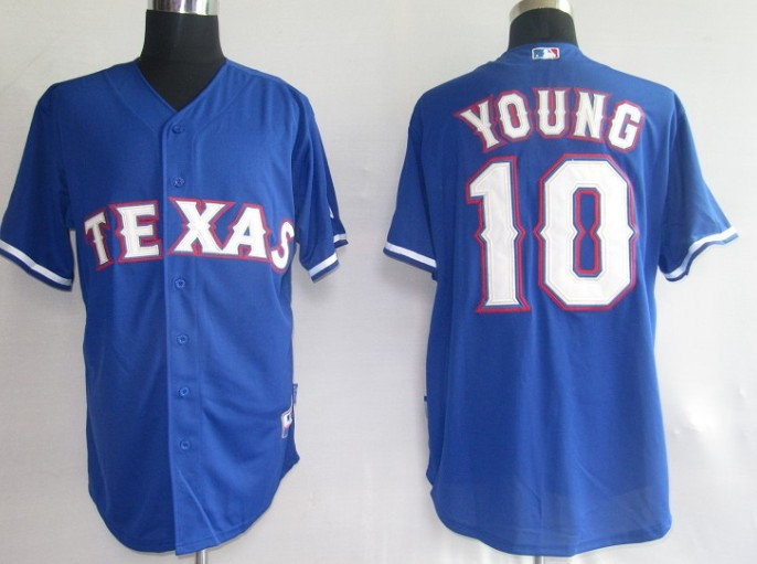 MLB Jerseys Texans 10# Young Blue MLB Jerseys Texans 10# Young Blue