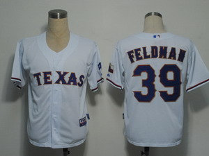 Texas Rangers 39 Feldman White Cool Base Texas Rangers 39 Feldman White Cool Base