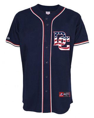 Washington Nationals 26 Jesus Flores jerjerseys dark blue