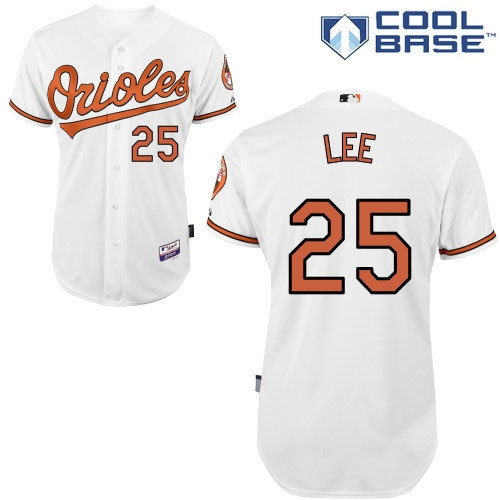 MLB Baltimore Orioles 25# Derrek Lee white Cool Base Jerseys MLB Baltimore Orioles 25# Derrek Lee white Cool Base Jerseys