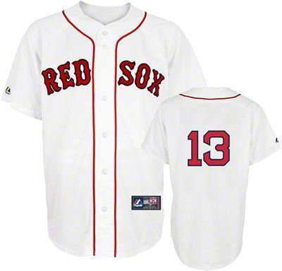youth Boston Red Sox 13 Carl Crawford Jersey wihte