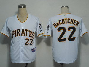 Pittsburgh Pirates 22 Mccutchen White Cool Base