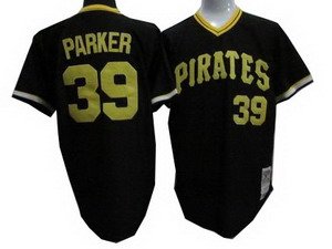 Pittsburgh Pirates 39 Dave Parker Stitched Throwback jerseys black