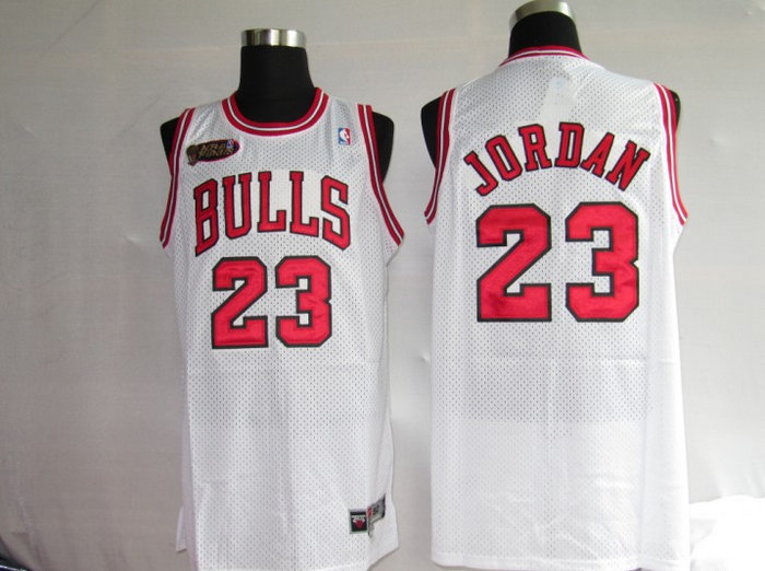 NBA Jersey Chicago Bulls 23# Jordan white NBA Jersey Chicago Bulls 23# Jordan white