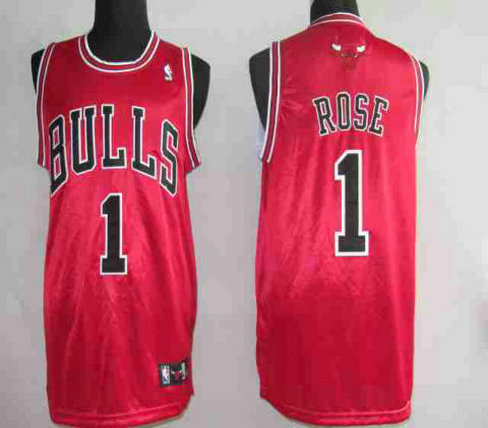 NBA Jerseys Chicago Bulls 1# Rose red NBA Jerseys Chicago Bulls 1# Rose red