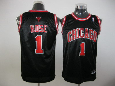 kids Chicago Bulls Swingman 1 Derek Rose jerseys black kids Chicago Bulls Swingman 1 Derek Rose jerseys black
