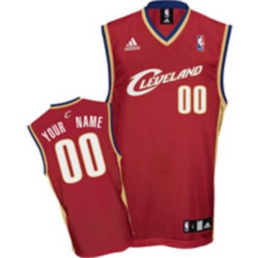 Cavaliers Personalized Authentic Red Jersey (S-5XL)