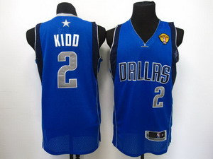 Dallas Mavericks 2 Jason Kidd LT blue 2011 finals