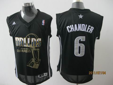 dallas mavericks #6 chandler black[2011 finals memorial edition]