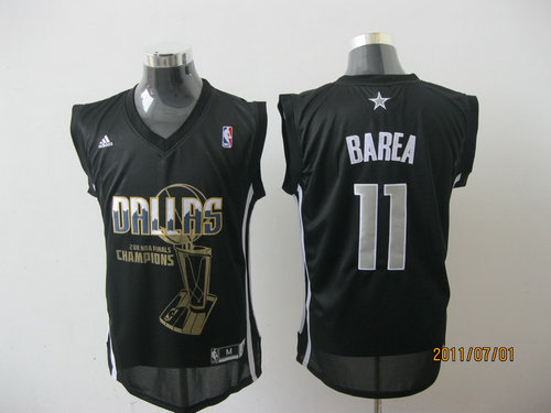 Dallas Mavericks 2011 nba finals champions 11# barea black Dallas Mavericks 2011 nba finals champions 11# barea black