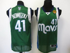 dallas mavericks 41 nowitzki green 2011 Finals