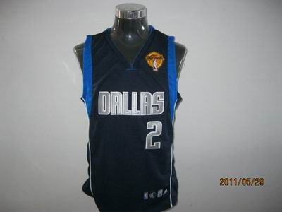 Dallas Mavericks Jason Kidd 2 Swingman Road blue with 2011 Finals Jersey