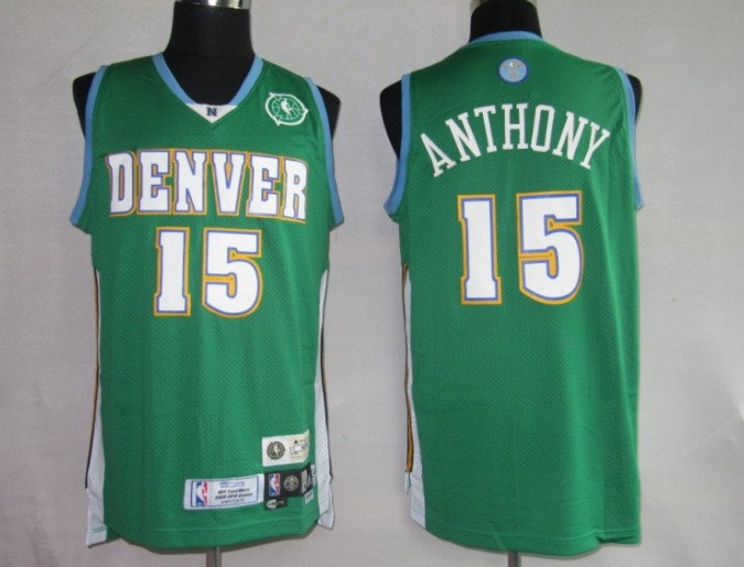 NBA Jerseys Denver Nuggets 15# ANTHONY Green【Swangmin