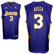 Los Angeles Lakers Ariza #3 home jerse