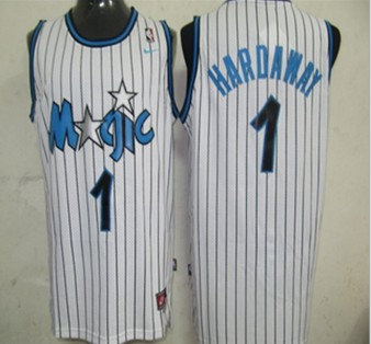 NBA Jersey Orlando Maglc 1 Hardaway WHITE(Swingmin NBA Jersey Orlando Maglc 1 Hardaway WHITE(Swingmin