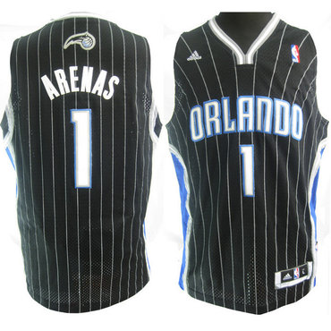 NBA Orlando Magic #1 Gilbert Arenas Swingman Stitched Black Jersey NBA Orlando Magic #1 Gilbert Arenas Swingman Stitched Black Jersey