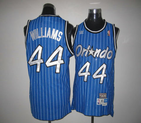 Orlando Magic Jason Williams 44 blue Throwback Jersey Orlando Magic Jason Williams 44 blue Throwback Jersey