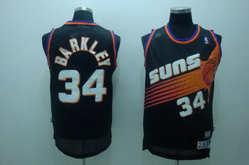 Ch.arles Barkley 34 Phoenix Suns Black SWINGMAN Jerseys