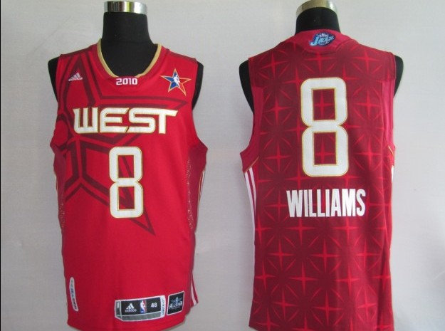 NBA Jerseys Utah Jazz 8# WILLIAMS Red【2010 ALL STAR