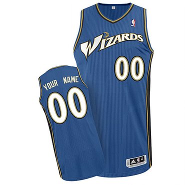 Wizards Personalized Authentic Blue Jersey (S-5XL)