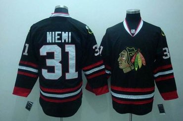 nhl chicago blackhawks #31 niemi black(3rd) nhl chicago blackhawks #31 niemi black(3rd)