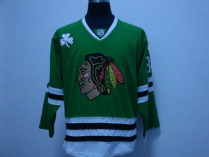 Chicago Blackhawks 88 CAMPBELL  green Jersey