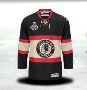 kids Chicago Blackhawks #37 Adam Burish 2010 STANLEY CUP new third Black
