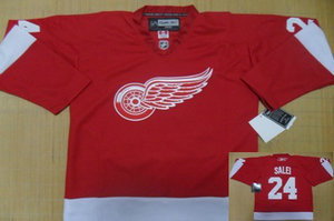 Detroit Red Wings 24 salei Red Jerseys
