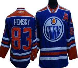 Edmonton Oilers 83 blue Oilers