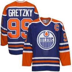 Edmonton Oilers 99 Wayne Gretzky Jersey NAVY