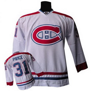 Montreal Canadiens #31 Carey Price White CH Patch Jersey Montreal Canadiens #31 Carey Price White CH Patch Jersey