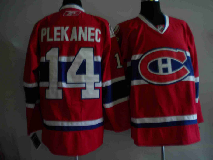 NHL Jerseys Montréal Canadiens 14# PLEKANEC red 【NEW CH