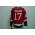 NHL Montreal Canadiens #17 LARAQUE Red Green NHL Montreal Canadiens #17 LARAQUE Red Green