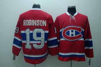 Montreal Canadiens 19 robinson red Jerseys CH Patch Montreal Canadiens 19 robinson red Jerseys CH Patch