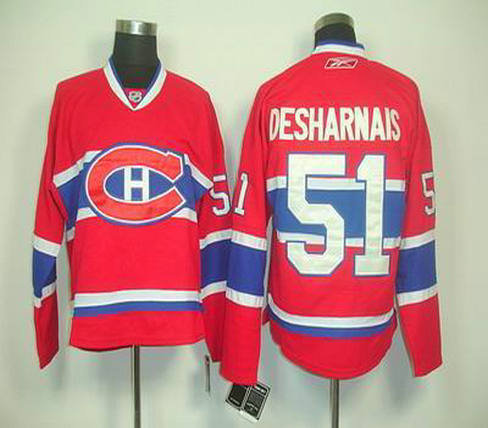 Montreal Canadiens 51 David Desharnais Red Jersey Montreal Canadiens 51 David Desharnais Red Jersey